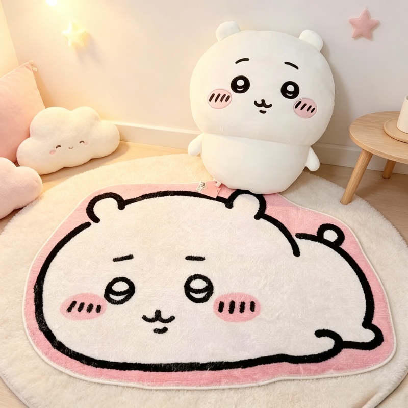 Home Bathroom Mats - سجادة كرتونية شييكاوا رائجة، بساط أرضي