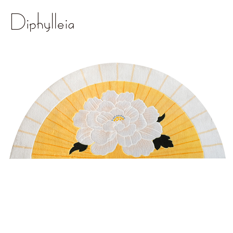 Home Bathroom Dimensions - Diphylleia الشرقية الفاوانيا السجاد الأمريكية نمط