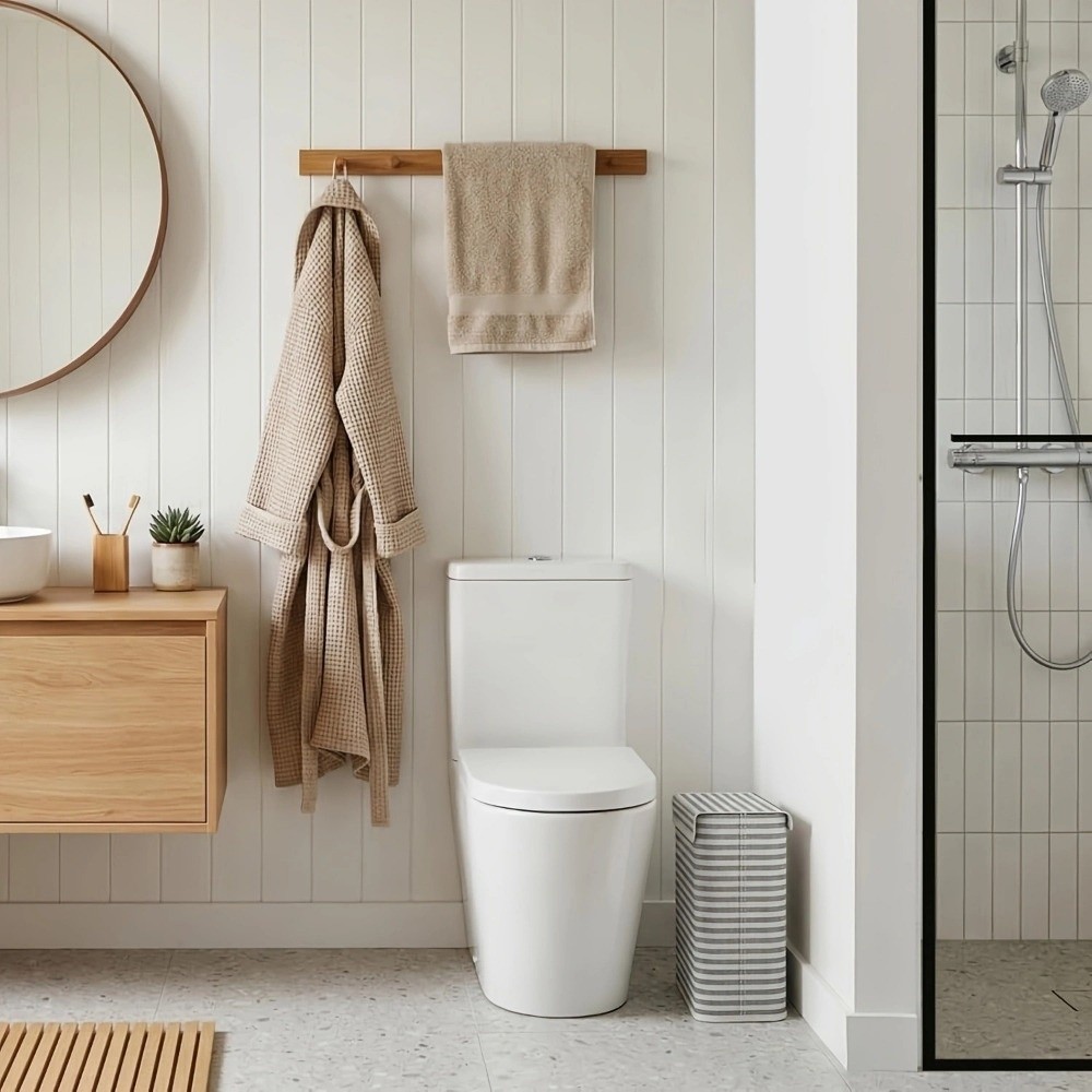 Toilet Paper Holder - حامل ورق تواليت قابل للطي مع