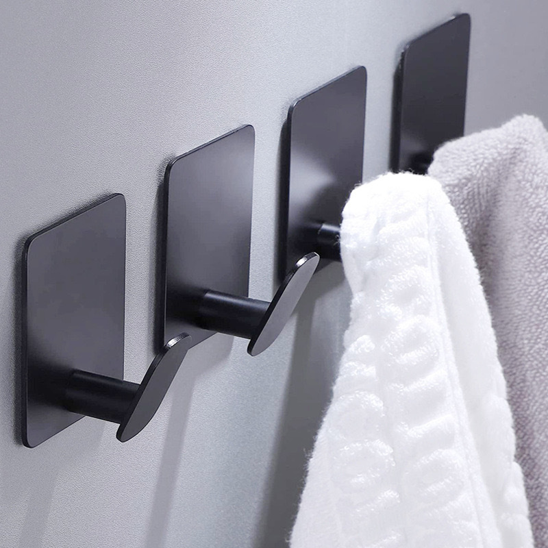 Towel Bar Stainless - 4/1 قطعة خطافات حمام من الفولاذ