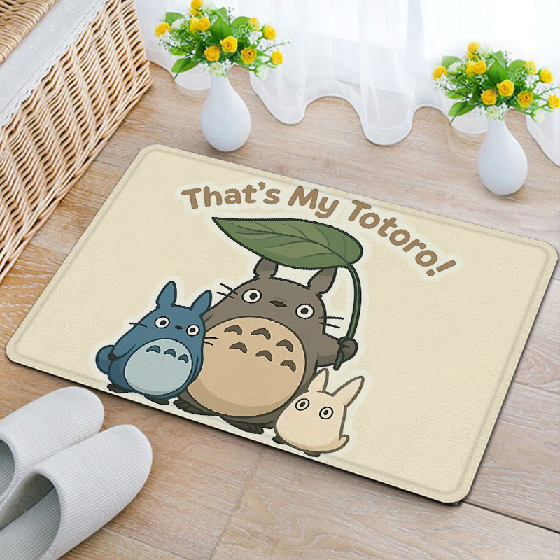 Home Bathroom Mats - سجادة أرضية من الفلانيل بتصميم شخصية