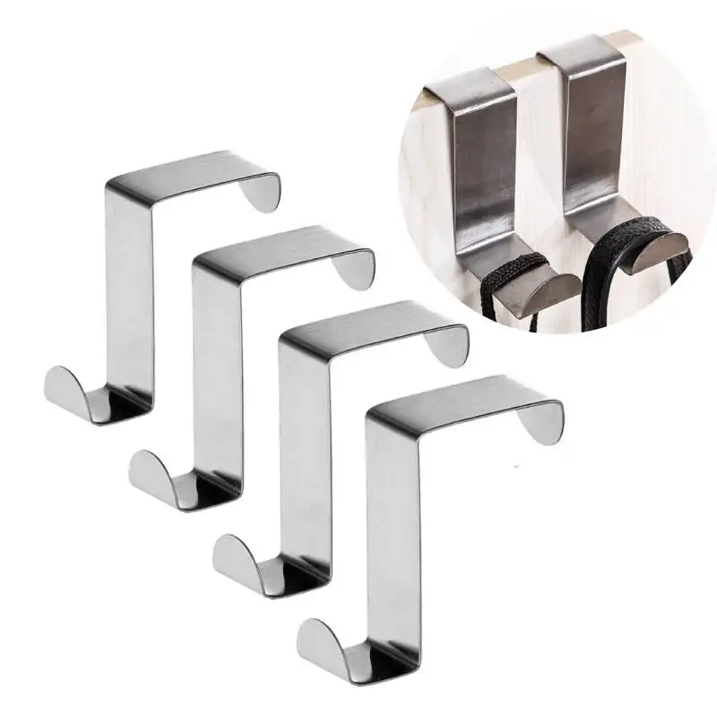 Towel Bar Stainless - 2-20 قطعة هوك درج الفولاذ المقاوم