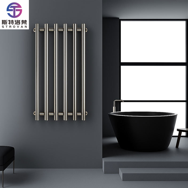Towel Bar Stainless - حامل مناشف مسخن عمودي من الفولاذ