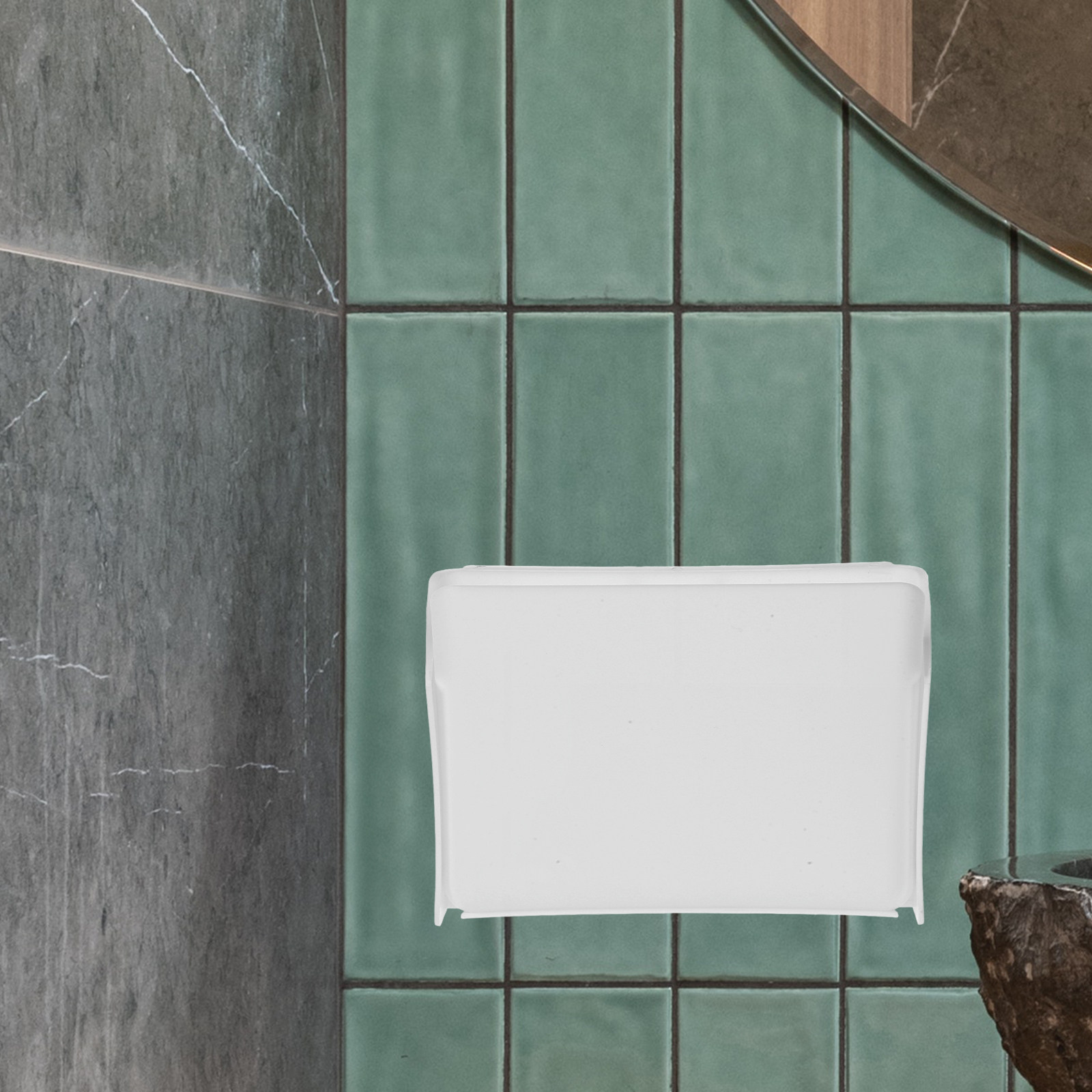 صندوق تخزين قابل للطي يثبت على - مراجعة Home Essentials Bathroom Storage وسعره