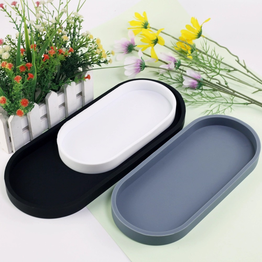 قطعة واحدة من صينية السيليكون  - مراجعة Home Essentials Bathroom Storage وسعره