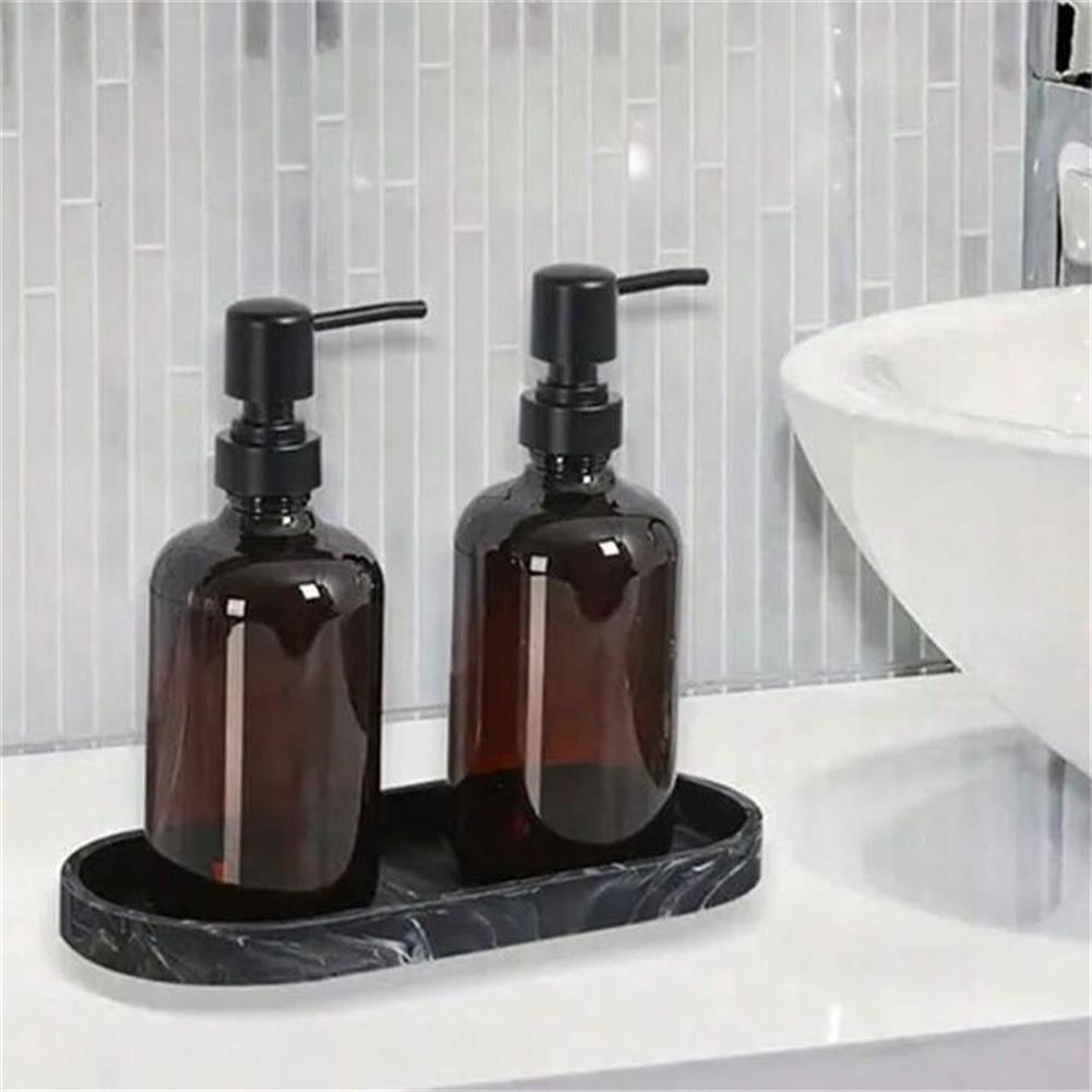 قطعة واحدة من صينية السيليكون  - مراجعة Home Essentials Bathroom Storage وسعره