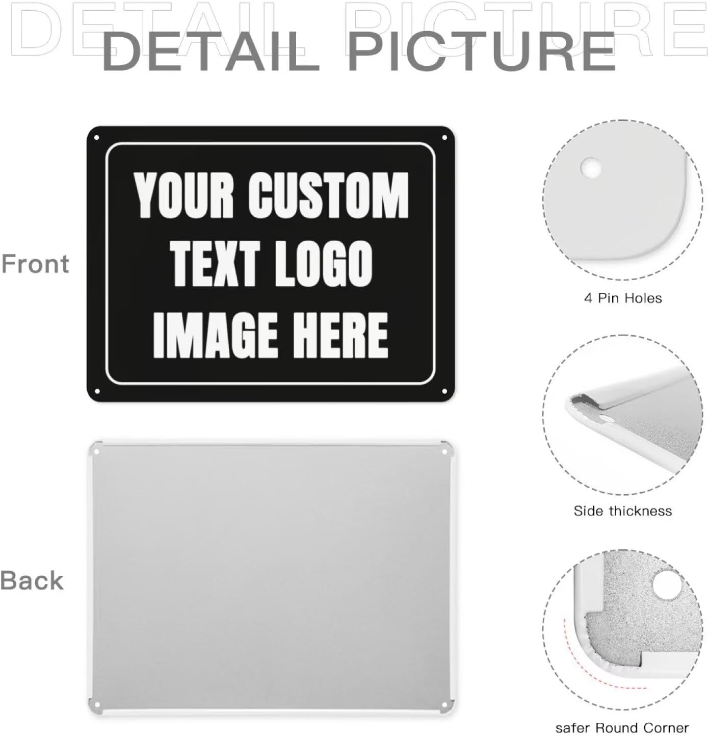 علامة مخصصة علامة معدنية شخصية - مراجعة Home Bathroom Images وسعره