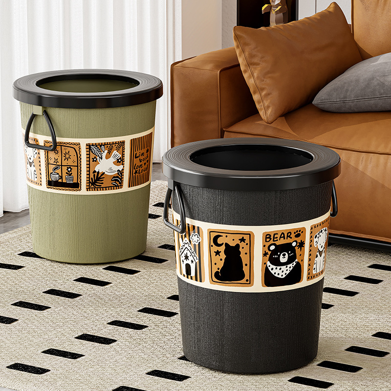 سلة مهملات كبيرة على الطراز ال - مراجعة Home Essentials Bathroom Storage وسعره