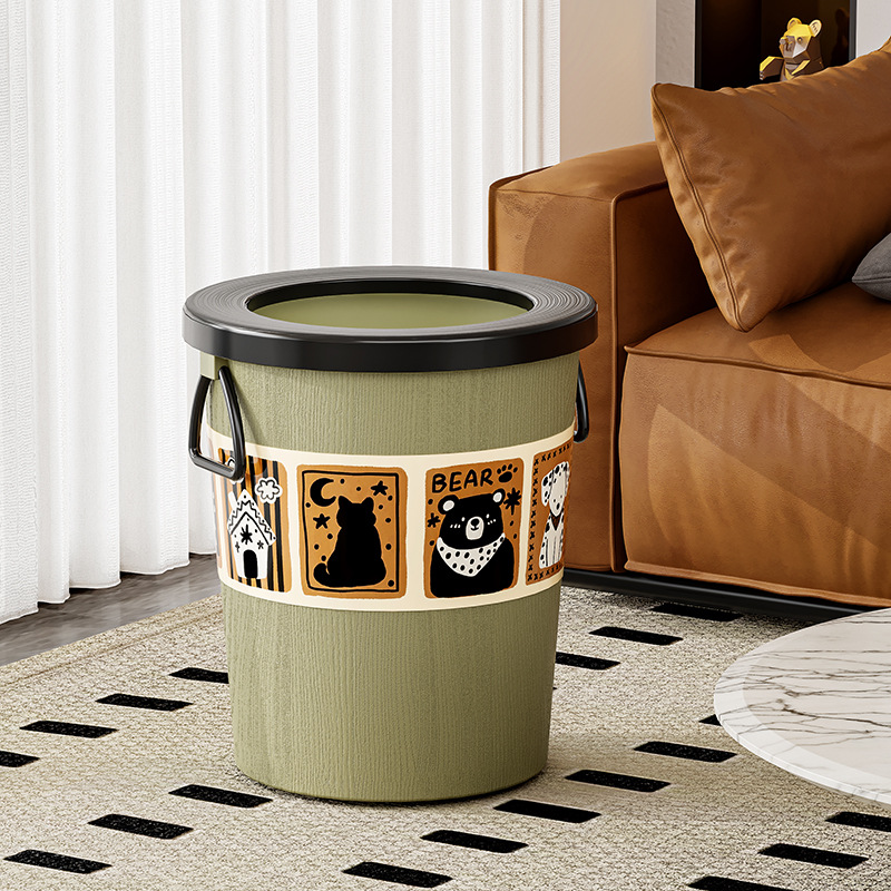 سلة مهملات كبيرة على الطراز ال - مراجعة Home Essentials Bathroom Storage وسعره