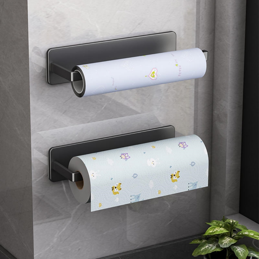 حامل مناديل ورقية مثبت على الح - مراجعة Home Essentials Bathroom Storage وسعره