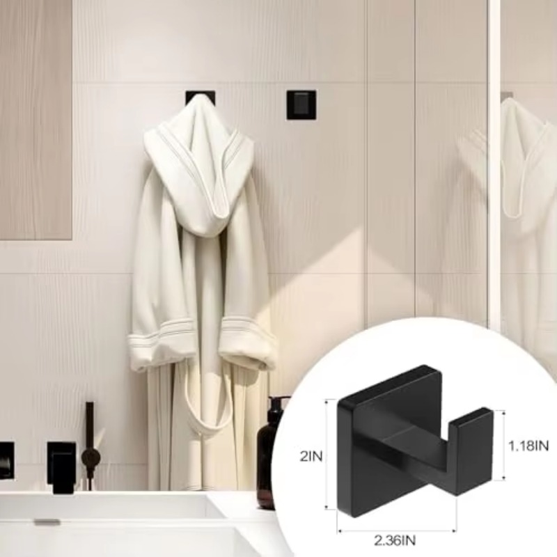 طقم إكسسوارات حمام حائطي من ال - مراجعة Towel Bar Stainless وسعره