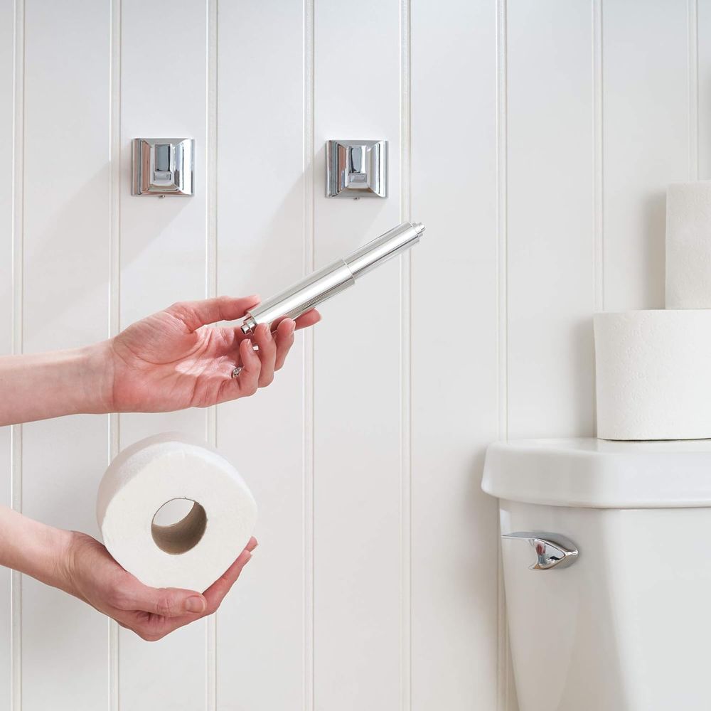 حامل ورق التواليت بنابض زنبركي - مراجعة Toilet Paper Holder وسعره