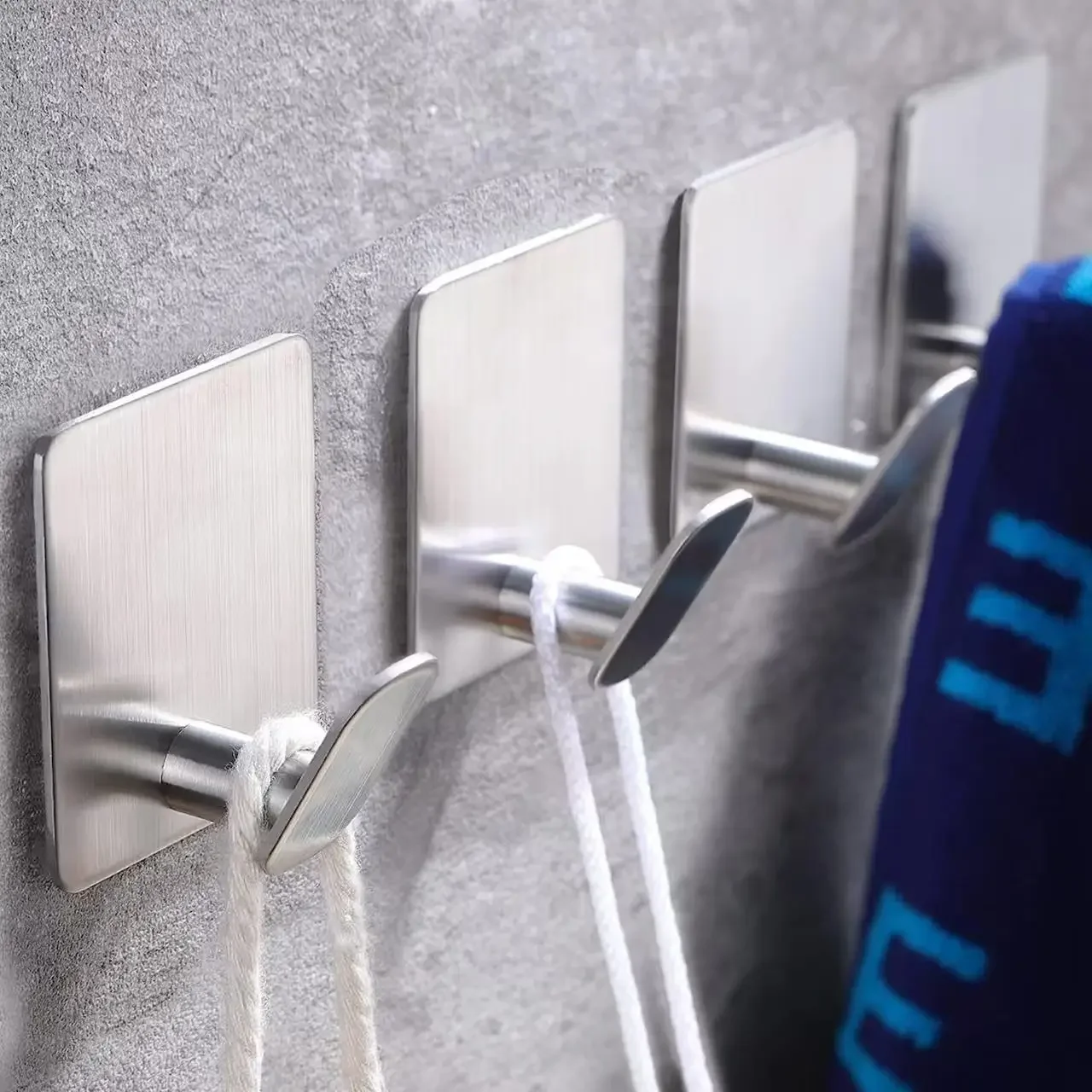 4/1 قطعة خطافات حمام من الفولا - مراجعة Towel Bar Stainless وسعره