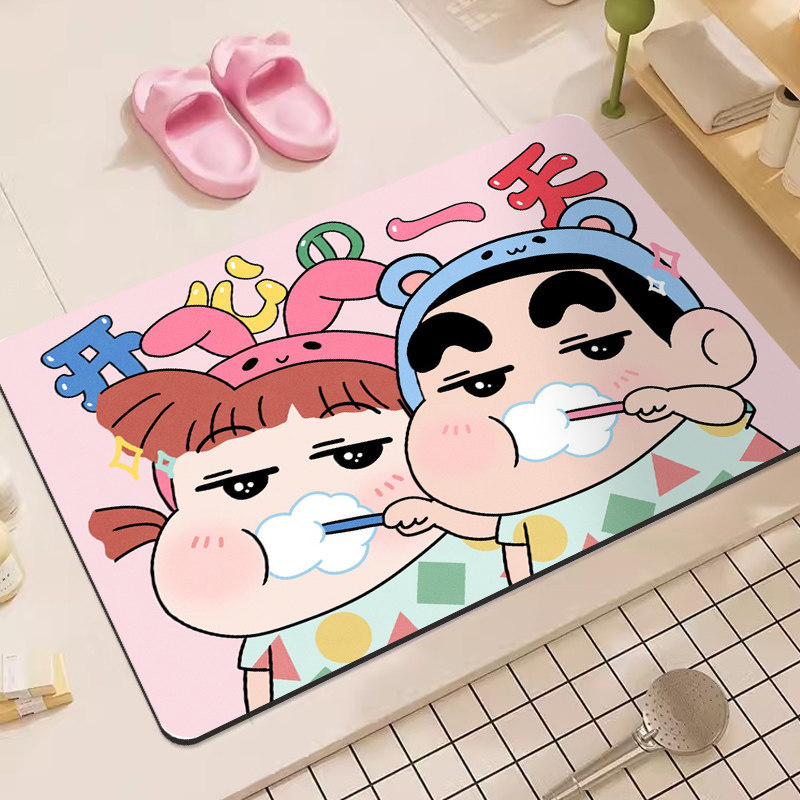 سجادة حمام من الدياتوميت بتصمي - مراجعة Home Bathroom Mats وسعره