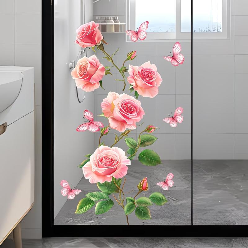 ملصقات زجاجية قابلة للإزالة عل - مراجعة Home Bathroom Glass وسعره
