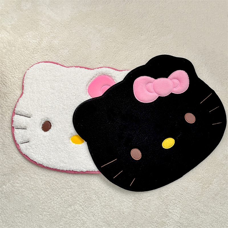 سجادة أنيمي هالو كيتي ناعمة، ب - مراجعة Home Bathroom Mats وسعره