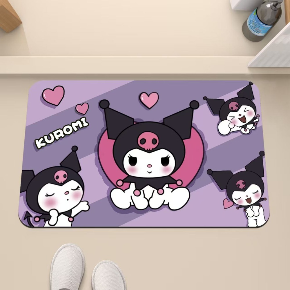سجادة حمام هيلو كيتي مانعة للا - مراجعة Home Bathroom Mats وسعره