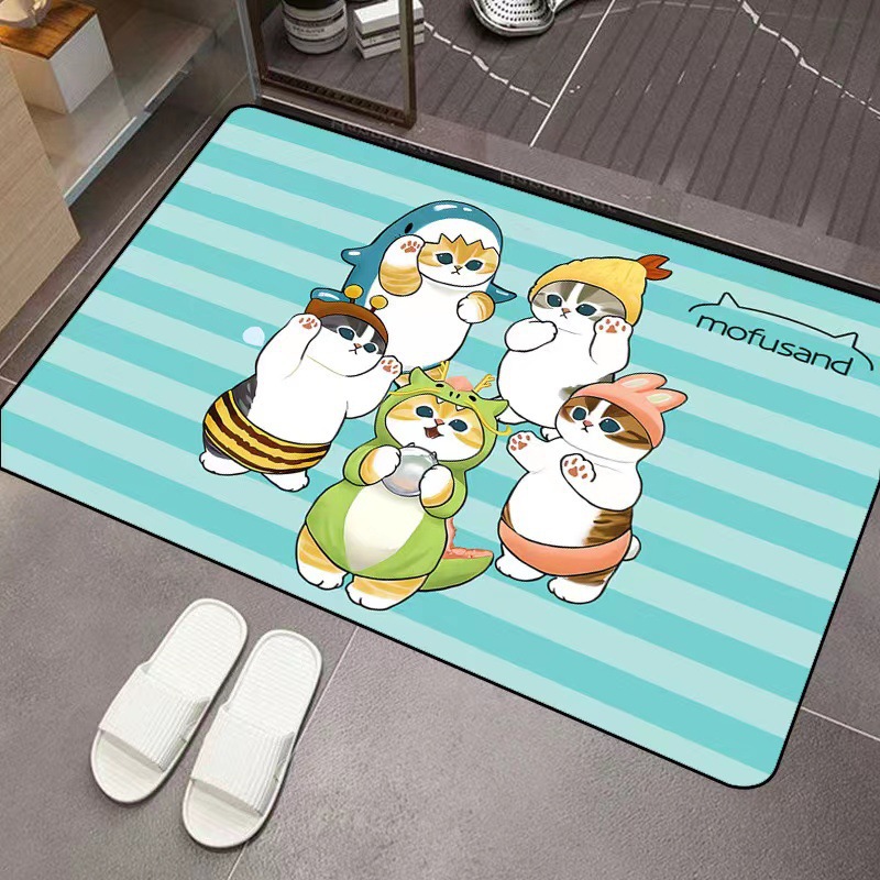 سجادة أرضية ماصة من طين الديات - مراجعة Home Bathroom Mats وسعره