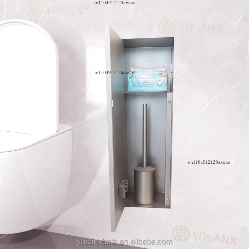 حامل فرشاة المرحاض المدمج من ا - مراجعة Toilet Paper Holder وسعره