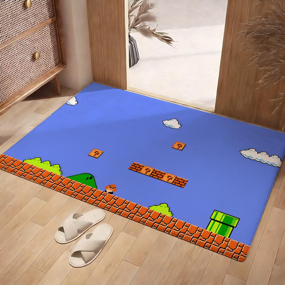 سجادة أرضية بتصميم بيكسل أنيمي - مراجعة Home Bathroom Images وسعره